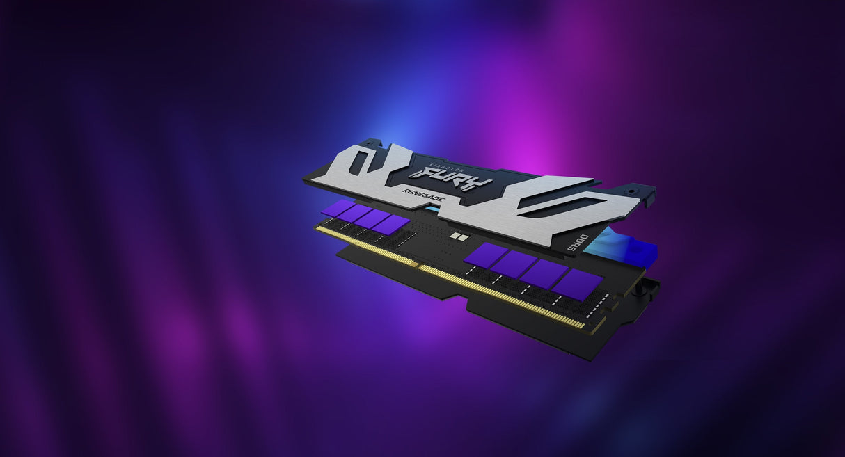 Memoria Kingston Technology Fury Renegade Rgb  32 Gb 1 X 32 Gb Ddr5 6400 Mhz  Kf564c32rsa-32