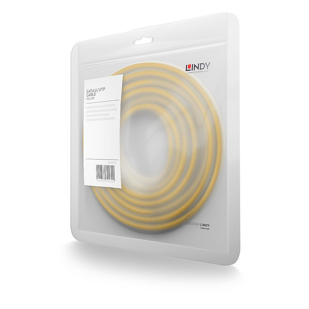 20m Cat.6 U/Utp Network  Cable, Yellow