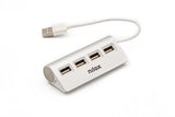 Hub 4 Puertos Usb 2.0 Alu