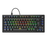 Sharkoon Skiller Sgk25, Teclado De Juegos Negro, De-Layout, Huano Red 4044951041824