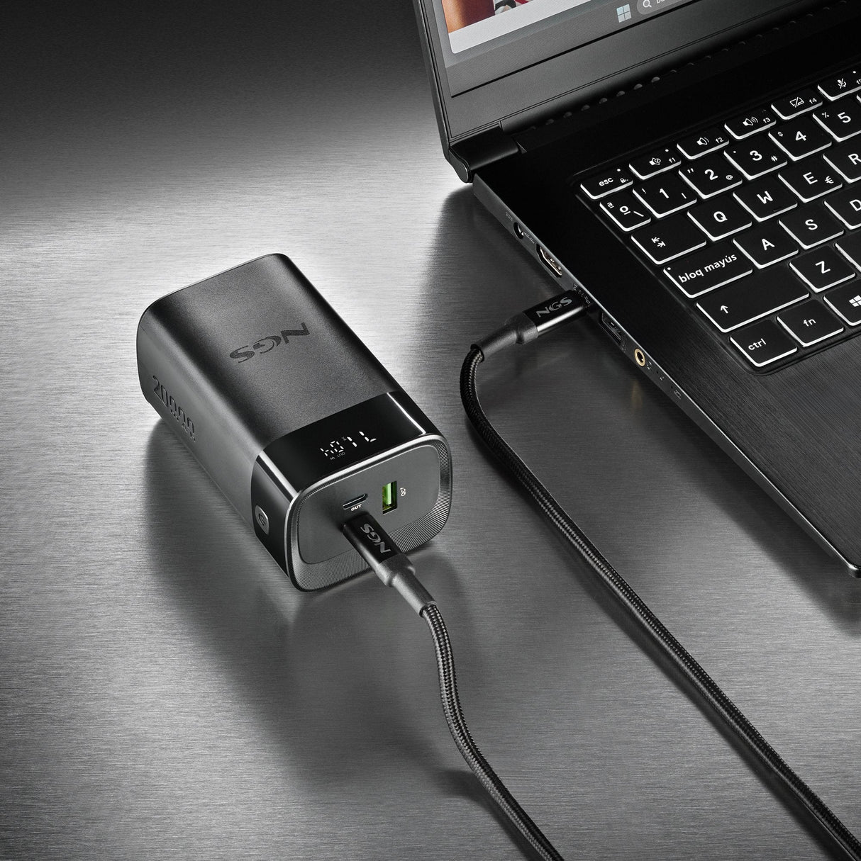 EAN 8435430626421 - NGS TWIX 20 20000 mAh Negro imagen 4