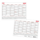 Herlitz Tafelkalender A4 Fsc Mix Inkl. Schulferien Rot Schw