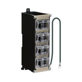 Efb Keystone Verteilergehuse 8-Port Fr Carril Din Y Montaje En Pared, Plástico