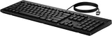 Hp 125 Teclado 100% Full Size Usb Español Negro