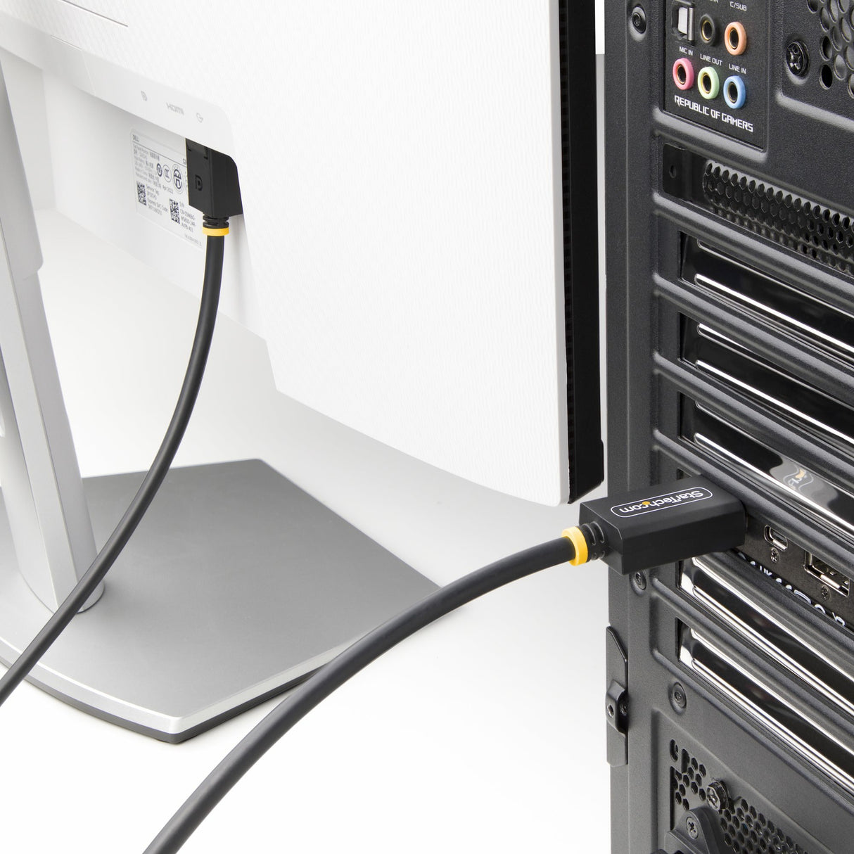 EAN 0065030908955 - StarTech.com DP21-2M-DP40-CABLE cable DisplayPort Negro imagen 5