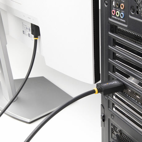EAN 0065030908948 - StarTech.com DP21-1M-DP40-CABLE cable DisplayPort Negro imagen 5