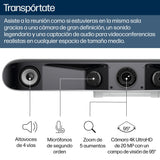 Hp Poly Studio V52 Sin Cable De Alimentación Barra De Vídeo Con Usb Blanco Conforme A La Taa