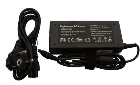 EAN 5705965709856 - CoreParts MBA1138 adaptador e inversor de corriente Interior 90 W Negro imagen 1