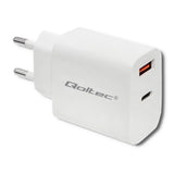 EAN 5901878517148 - Qoltec 51714 adaptador e inversor de corriente Interior 18 W Blanco imagen 1