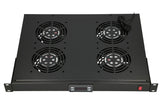 Extralink 19" Rack Mount Fan Panel (4 Fans)