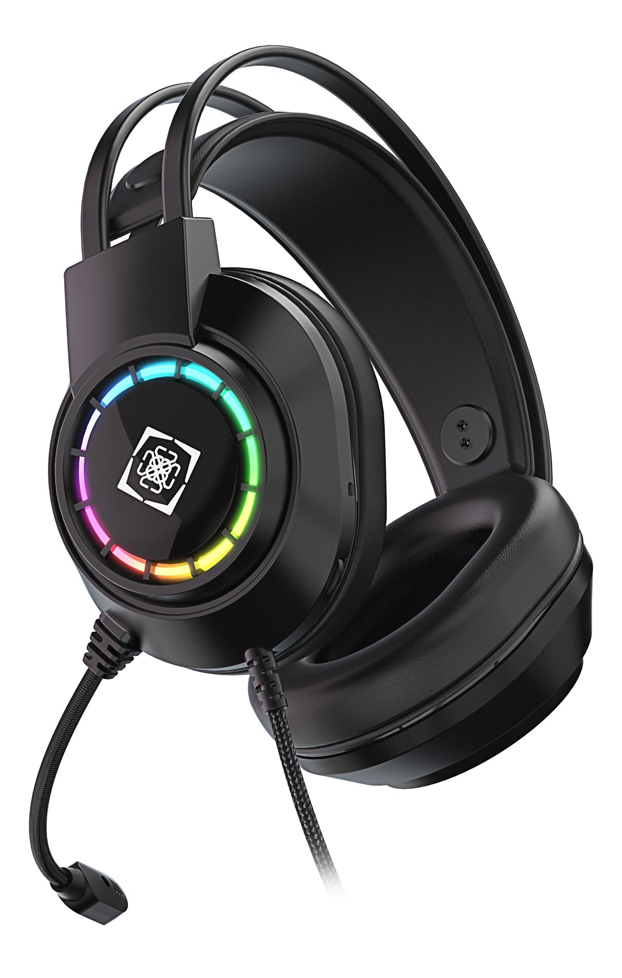 Deltaco Dh220 Gaming Headset Usb Stereo Rgb Schwarz