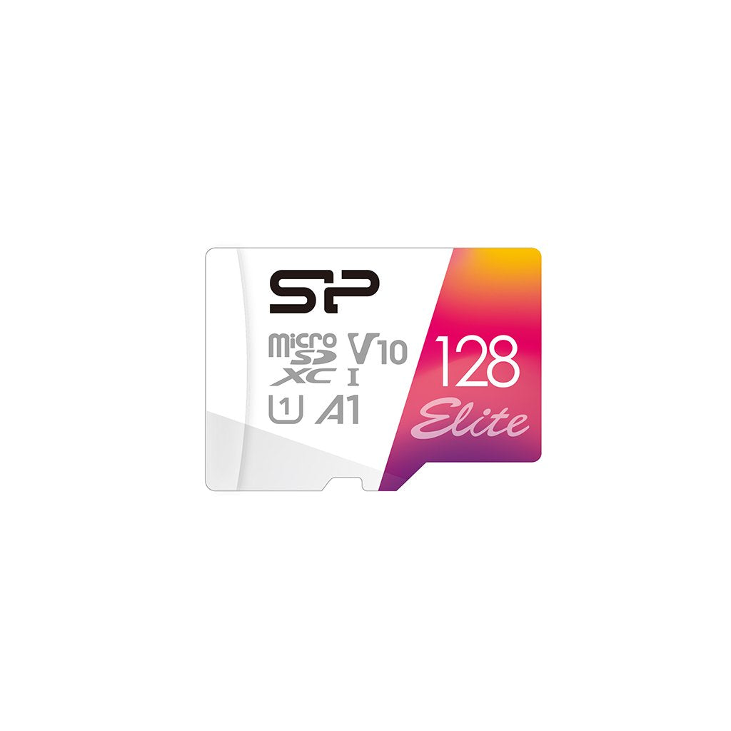 Tarjeta De Memoria Silicon Power Elite Micro Sdxc 128gb Uhs-I A1 V10