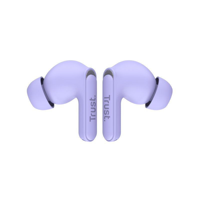 Auriculares Trust Yavi True Wireless Stereo (Tws) Usb Tipo C Bluetooth Púrpura