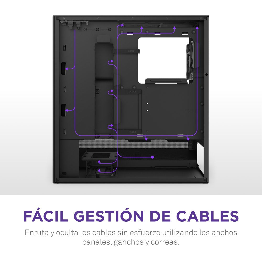 EAN 5056547205878 - NZXT H5 Flow RGB Midi Tower Negro imagen 12