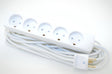 EAN 5703873229169 - Mercodan 982150 base múltiple 5 m 5 salidas AC Blanco imagen 1