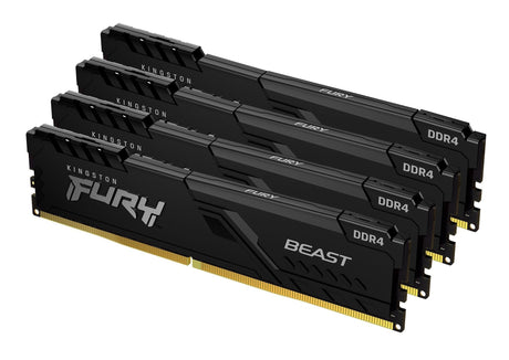 EAN 0740617319811 - Kingston Technology FURY Beast módulo de memoria 4 x 32 GB 3200 MT/s imagen 1