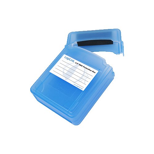 Logilink Funda De Proteccion Para 2 Hdd 2.5" Azul Ua0132