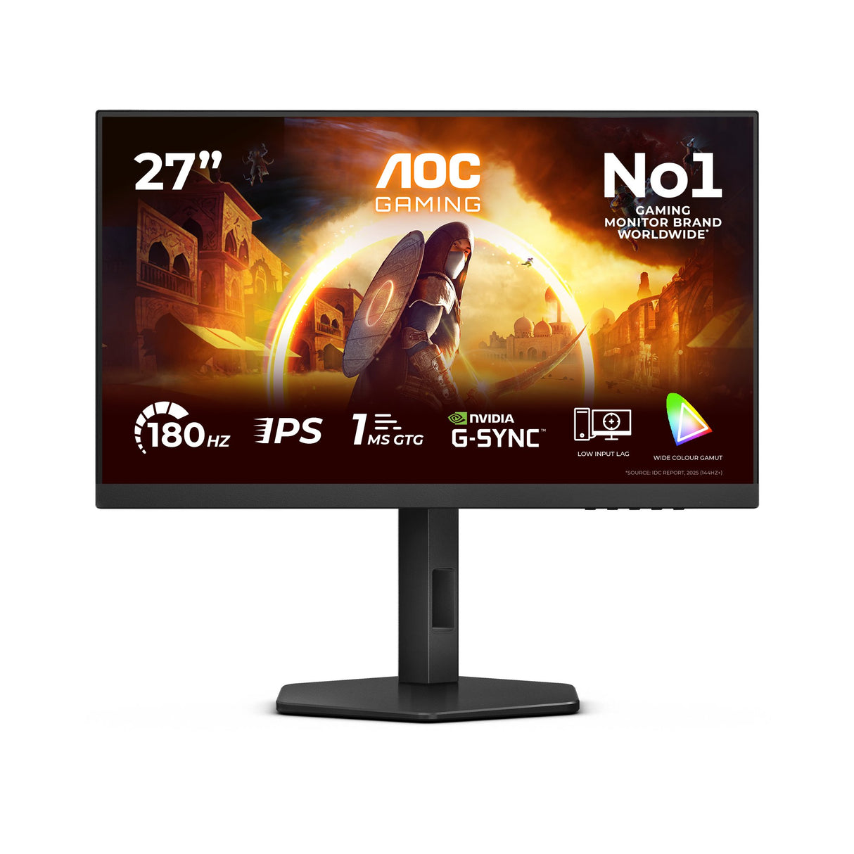 EAN 4038986181396 - AOC G4 27G4X pantalla para PC 68,6 cm (27") 1920 x 1080 Pixeles Full HD LED Negro, Gris imagen 1
