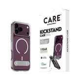 Panzerglass Care Kickmand Case Transp.White Magsafe Iphone 18pro Max/17 Pro Max