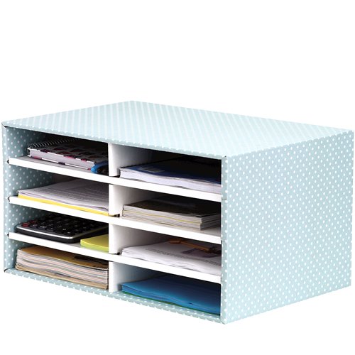 Bankersbox Organizador De Escritorio A4 8 Compartimentos Verde Blanco 1pk