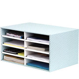 Bankersbox Organizador De Escritorio A4 8 Compartimentos Verde Blanco 1pk