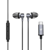 EAN 8432426456741 - Energy Sistem Metallized Type C Auriculares Alámbrico Dentro de oído Llamadas/Música USB Tipo C Negro, Gr imagen 4