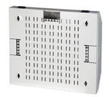 Armario De 19" Con Cerramiento De Pared De 3u Vertical + 5u Horizontal, Color Blanco.