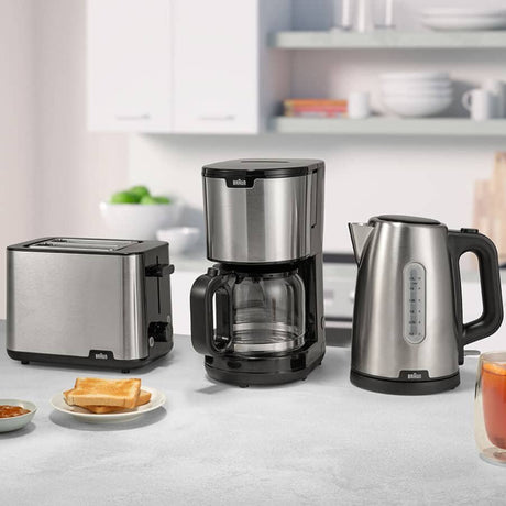 EAN 8021098001962 - Braun PurShine WK102AI-WK1500BK tetera eléctrica 1,7 L 2200 W Negro, Acero inoxidable imagen 7