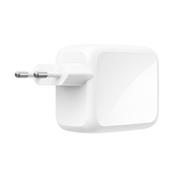 Belkin Boost Charge Pro 67w Dual Gan Retract.Cable Whi Wch022kqwh