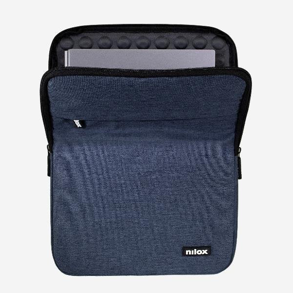 EAN 8431775035973 - Nilox NXSL13BL maletines para portátil 33,8 cm (13.3") Funda Azul imagen 4