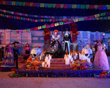 Muñeca Mattel Barbie Signature Día De Muertos 2024 Coleccionable Con Vestido Negro Con Volantes Hrm72
