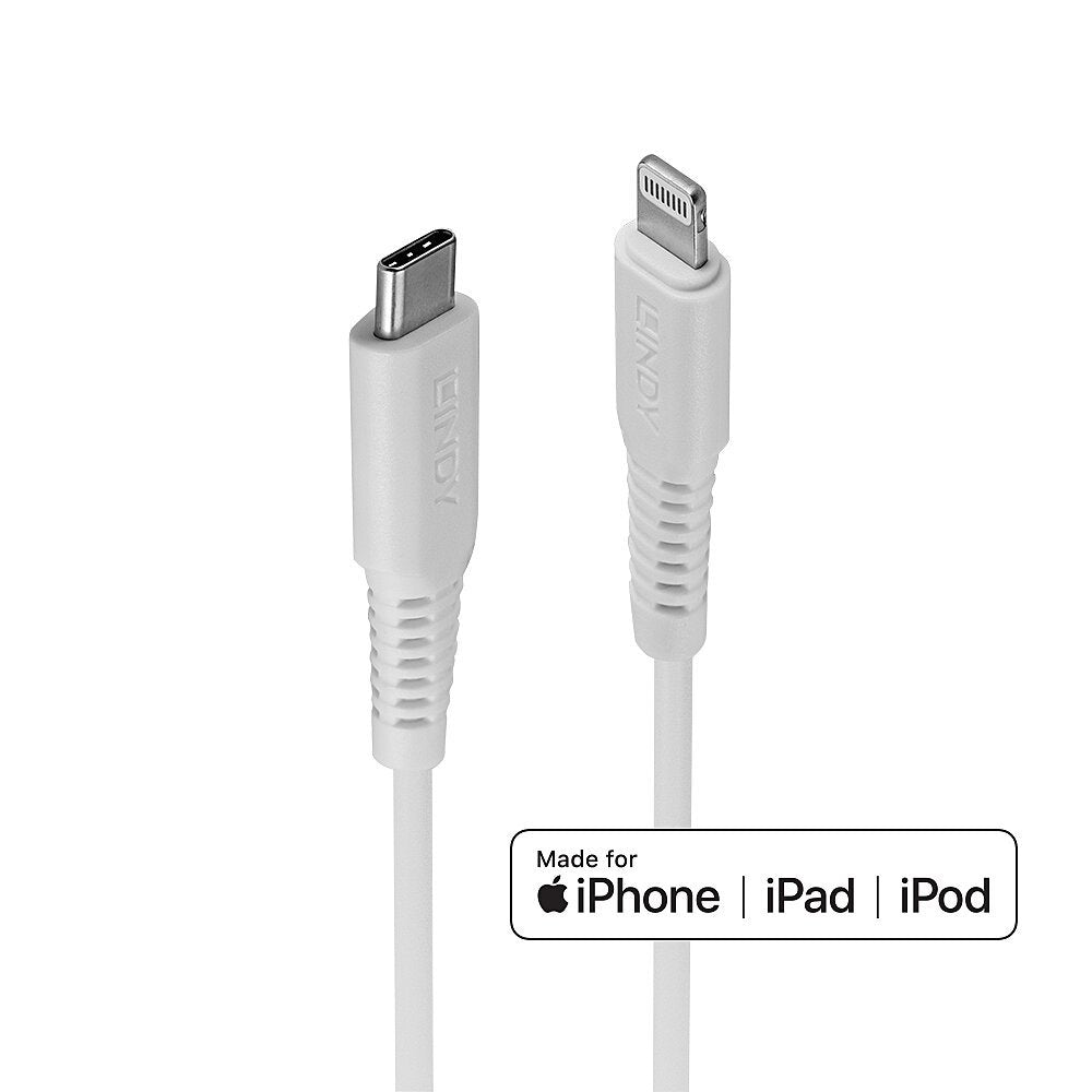 EAN 4002888313186 - Lindy 31318 cable de conector Lightning 3 m Blanco imagen 1