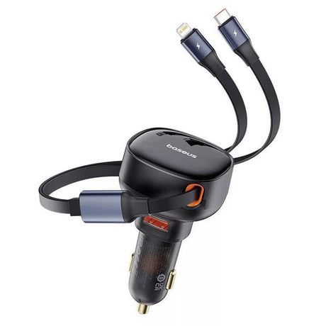 EAN 6932172641634 - Baseus C00057802111-02 cargador de dispositivo móvil Universal Negro Encendedor de cigarrillos Carga rápi imagen 4