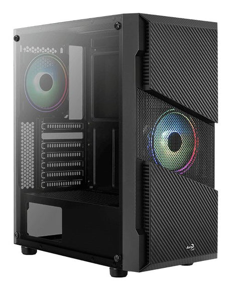 EAN 4710562754186 - Aerocool Menace Saturn RGB Midi Tower Negro imagen 1