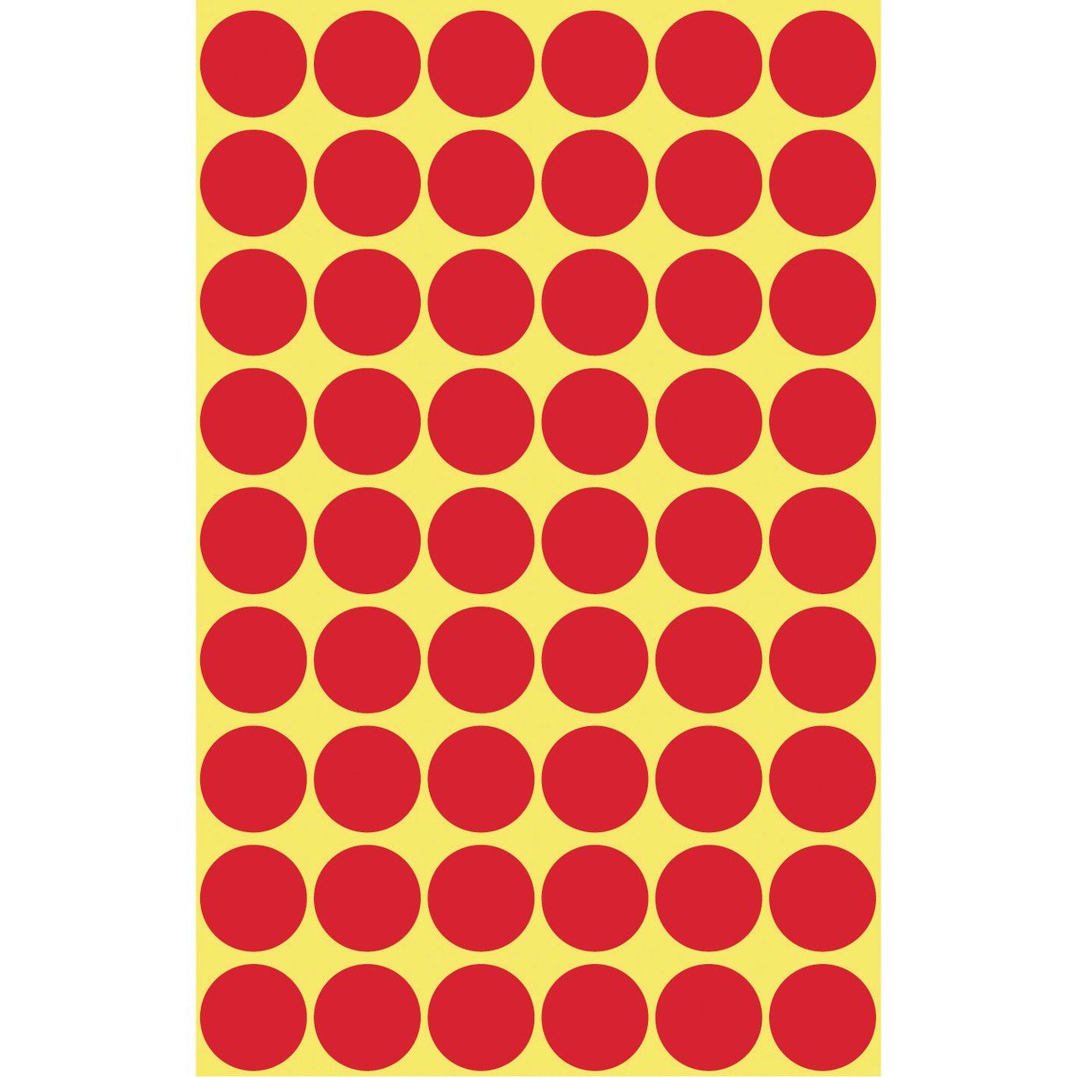 Avery Zweckform Klebepunkte 3141 Rojo Ø 12,0 Mm, 270 Unidades
