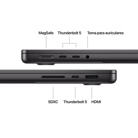 EAN 195949875014 - Apple MacBook Pro Apple M M4 Pro Portátil 36,1 cm (14.2") 24 GB 512 GB SSD Wi-Fi 6E (802.11ax) macOS Sequo imagen 7