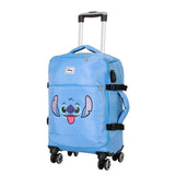 Maleta Trolley Face Stitch Disney 55cm
