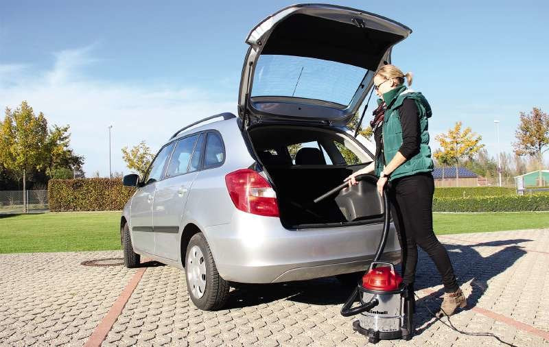 Einhell Tc-Vc 1812 S, Aspirador En Seco/Mojado (Rojo) 2342370