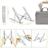 EAN 8059018364255 - Techly ICA-TBL 134TY soporte para ordenador portátil Plata 40,6 cm (16") imagen 11