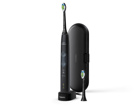 EAN 8710103846536 - Philips HX6850/47 cepillo eléctrico para dientes Adulto Cepillo dental sónico Negro, Gris imagen 1