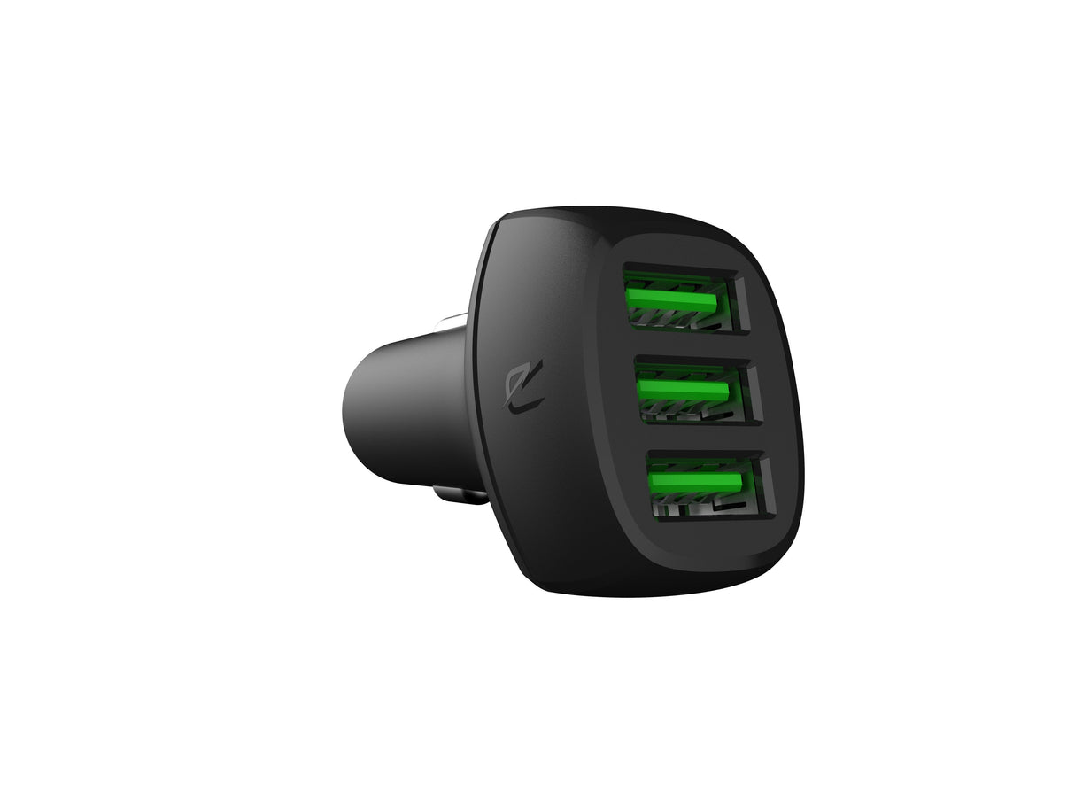 Cargador Mechero 3x Usb Qc 3.0 54w Greencell