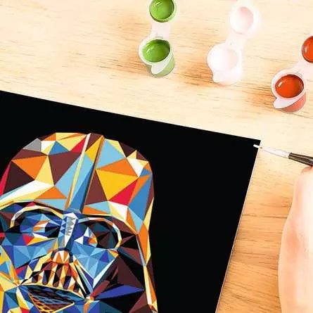 Kit Para Pintar Con Números Ravensburger Creart Serie Trend C Star Wars: Darth Vader