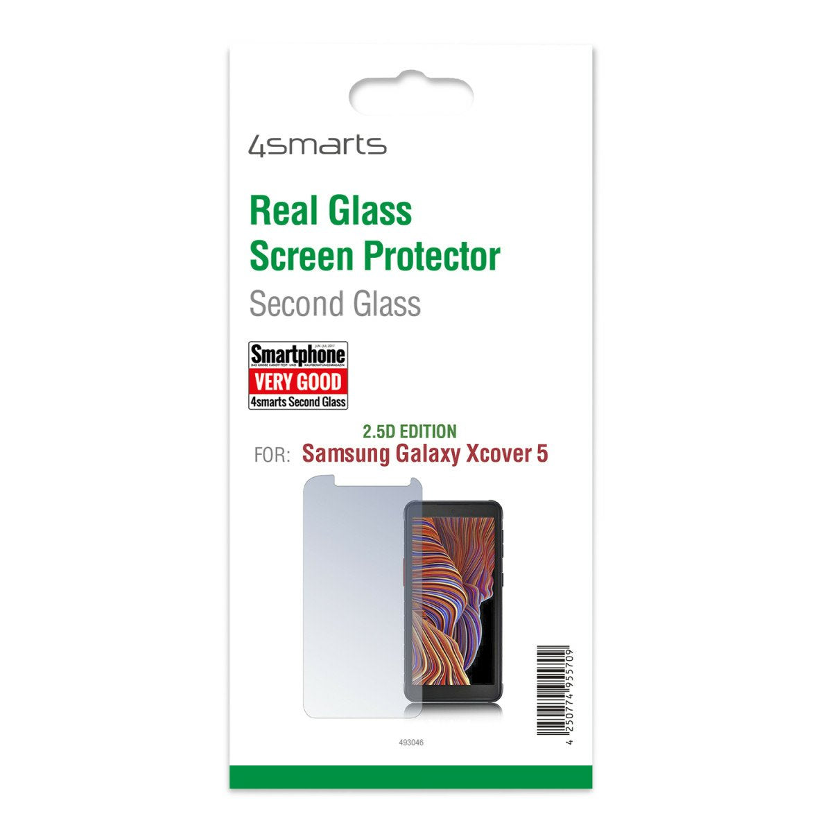 EAN 4250774955709 - 4smarts 493046 protector de pantalla o trasero para teléfono móvil Samsung 4 pieza(s) imagen 2