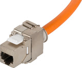 Goobay Cable De Red Cat7a 50m S/Ftp (S-Stp) Naranja