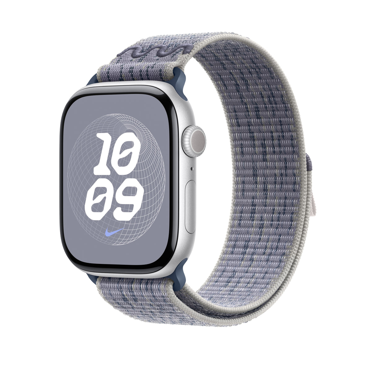 Apple 46mm Grey/Blue Nike Sport Loop