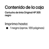 Hp 305 Black Original Ink Cartridge
