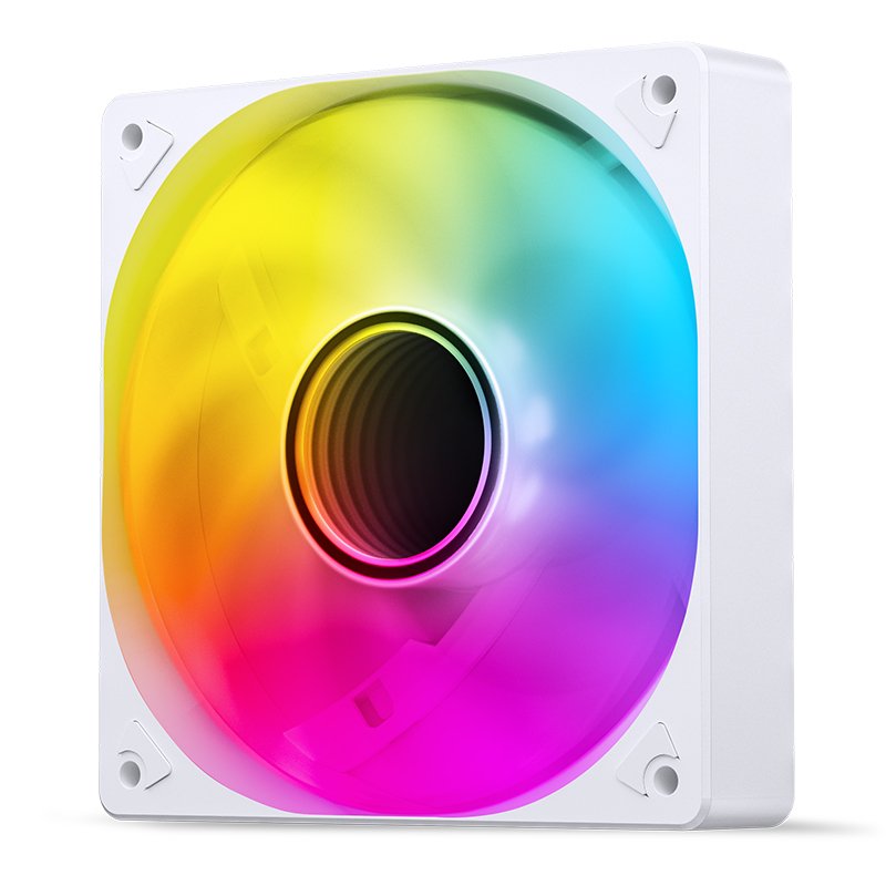 Jonsbo Sl-120 Pwm Ventilador, Argb - 120mm, Blanco