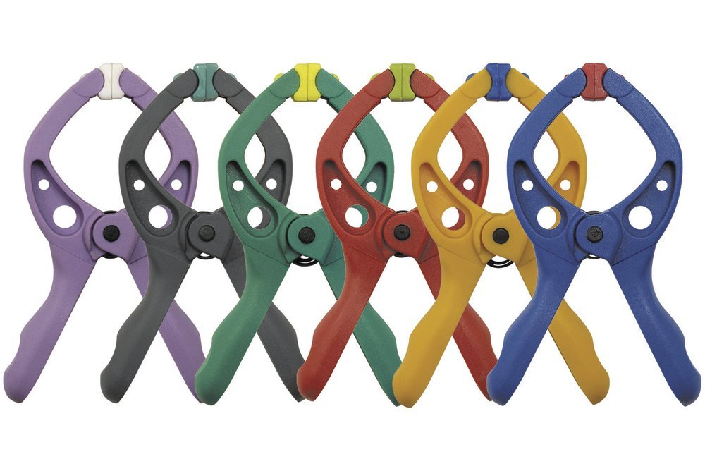 Pinza Mini Con Resorte Microfix S, 20 Mm, 6 Uds