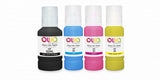 Owa Tintenflaschen-4er-Set Compatible Canon Gi-56 Bkcmy Negro (140ml)