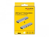 Delock Dockingstation Para Macbook Dual Hdmi 4k / Pd / Hub